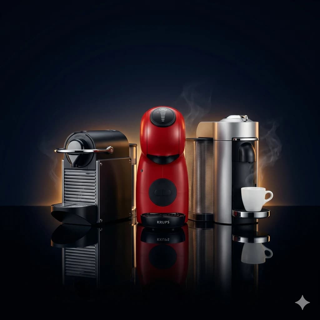 Mejores cafeteras de cápsulas Nespresso y Dolce Gusto en Argentina 2026