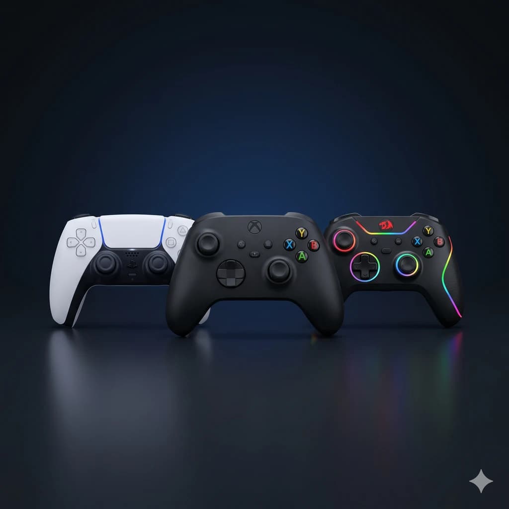 Los mejores joysticks Sony DualSense y Xbox en Argentina 2026 — comparativa