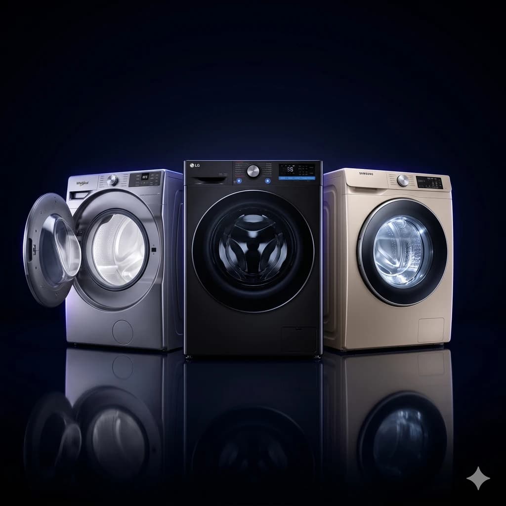 Whirlpool vs LG vs Samsung — Lavarropas 2026 Argentina
