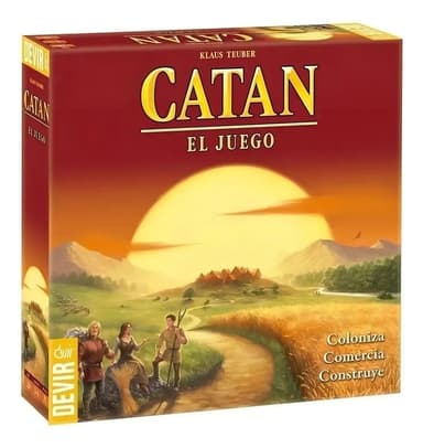 Juego Catan Devir Español Juego De Estrategia