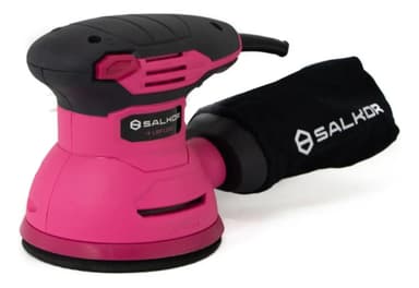 Lijadora Roto Orbital 125mm 300 Watts Salkor Lrpr1200 Rosa Color Rosa chicle Frecuencia 50