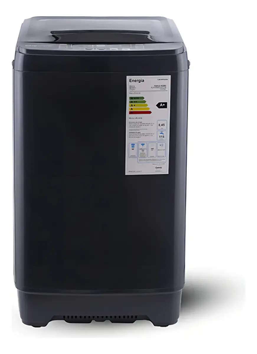 Kanji lavarropas automático 6 Kg silver carga superior color gris oscuro