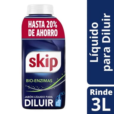 Jabón Líquido Para Diluir Skip Bio-enzimas Tecnologia Superior En Limpieza Y Cuidado 500 Ml