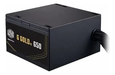 Fuente 650w Coolermaster V2 G Gold Atx 3.1 80+ Color Negro