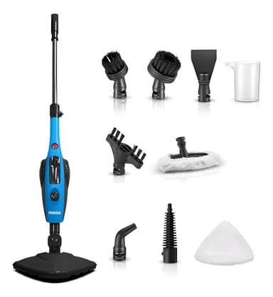 Limpiadora A Vapor Midow M1 1300w 10 Accesorios Color Azul