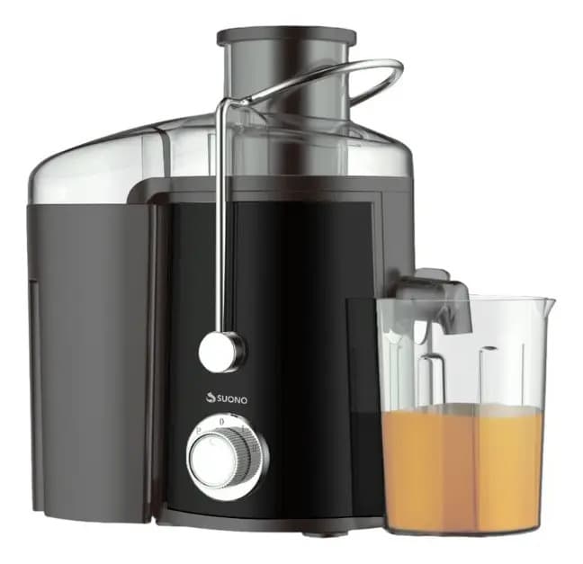 Extractor De Jugo Suono Exprimidor Eléctrico 450 Ml 500 W Color Plateado