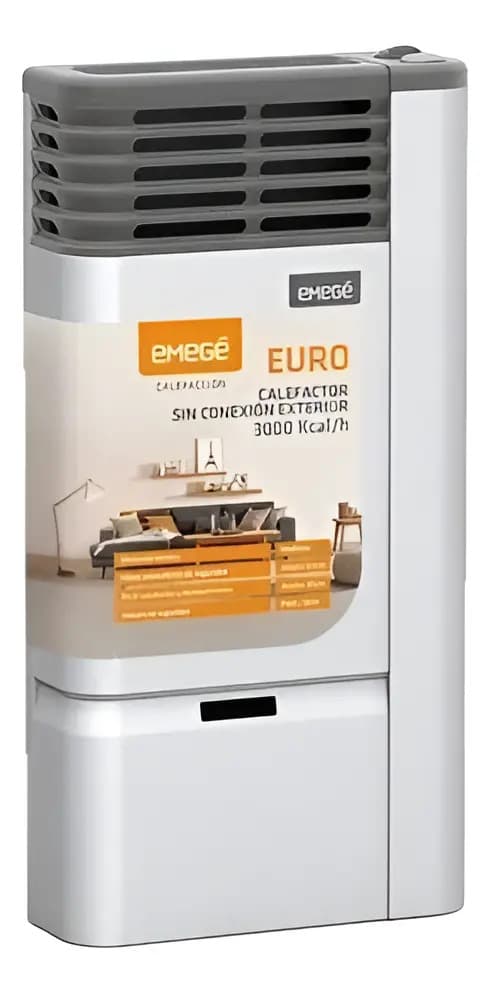 Calefactor Convector Emegé Sce3130 3000 Kcal/h Beige