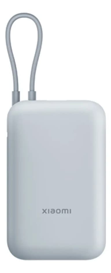 Xiaomi Power Bank 10000mah (cable Integrado) // Color Azul Claro