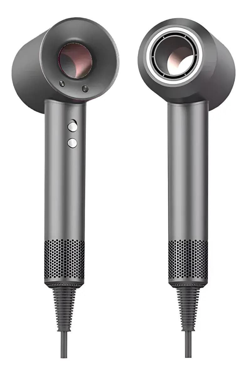 Secador Pelo Profesional Cashcoin 2400W Iónico 3 Velocidades Gris