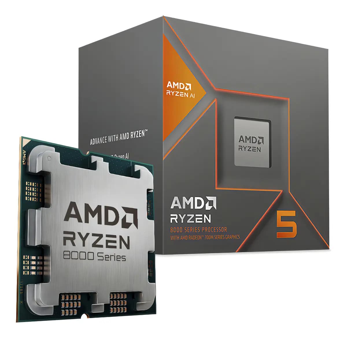Procesador AMD Ryzen 5 8600 4.30/5.00 Ghz 6 Core