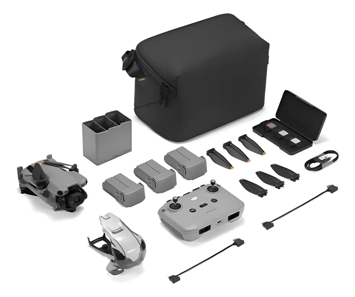 Drone Dji Mini 5 Pro Fly More Combo (dji Rc-n3) Gris