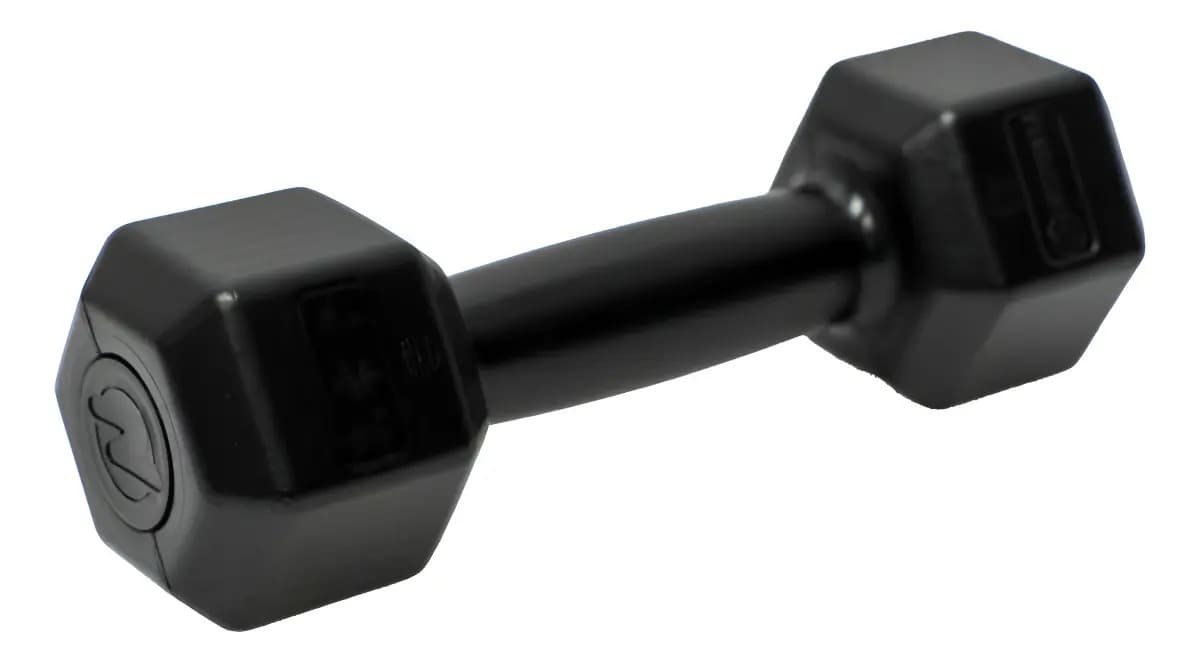 Mancuerna Fitnesas Indmanc Negro De 1kg Por 1 Unidades