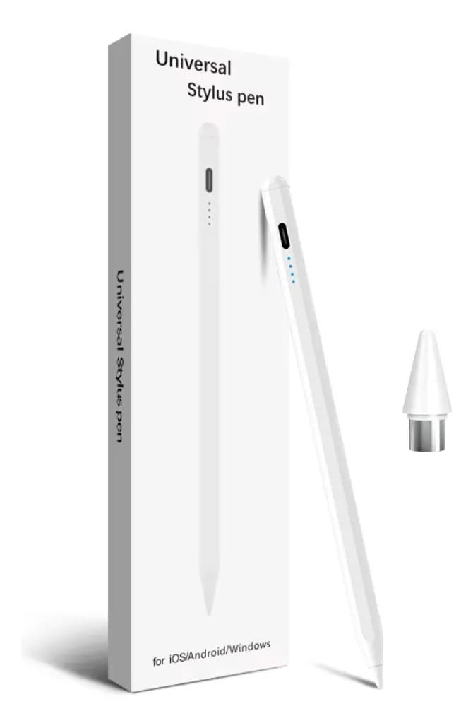 Lapiz Optico Imantado Para Tablet Samsung Philco Lenovo Xiaomi iPad Recargable Edita Fotos Videos Con Gran Precisión