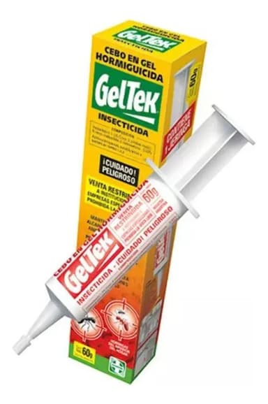 Veneno Insecticida Mata Hormigas Jeringa Gel Geltek 60g