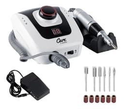 Torno Para Uñas Care by Gadnic T206 Pro 35000rpm Digital Bidireccional 30W Torque de 200Nm