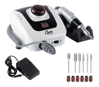 Torno Para Uñas Care by Gadnic T206 Pro 35000rpm Digital Bidireccional 30W Torque de 200Nm