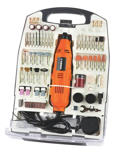 Mini Torno Drill Minitorno 135w 234 Pcs Con Maletin Versa Frecuencia 50 Potencia 160 W