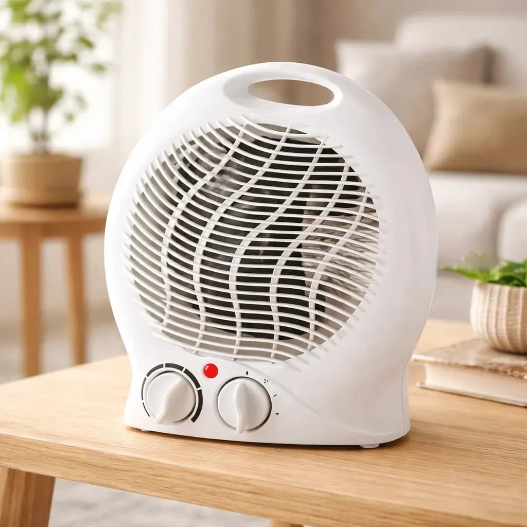 Caloventor Kanji Home KJH-CH103 color blanco de 2000w con termostato