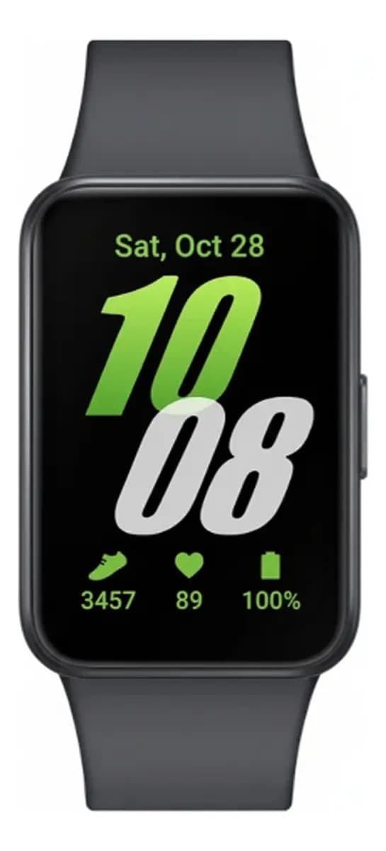 Samsung Smartwatch Galaxy Fit 3 Sport Negro Pantalla Táctil Amoled 1.6