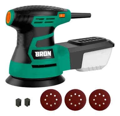 Lijadora Eléctrica Orbital Bron By Gadnic 13000 Rpm 350w Frecuencia 50 Hz