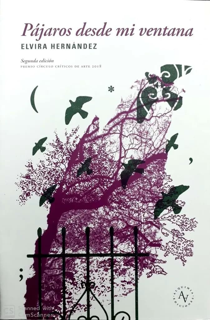 Libro Pajaros desde mi ventana - Elvira Hernández, de Elvira Hernández. Editorial Alquimia (2019)