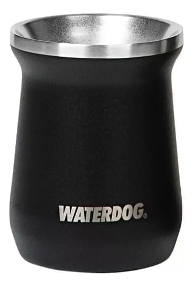 Mate Waterdog Zoilo Termico 160 Color Negro Liso