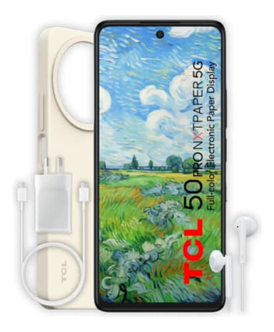 Celular Tcl 50 Pro Nxtpaper 5g 512gb White - Excelente (Reacondicionado)