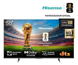 Smart TV Hisense 50 A6N UHD 4K Dolby Vision Google TV