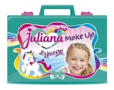 Valija Juliana Make Up Unicorn Los Colores Jyj074 Color Agua