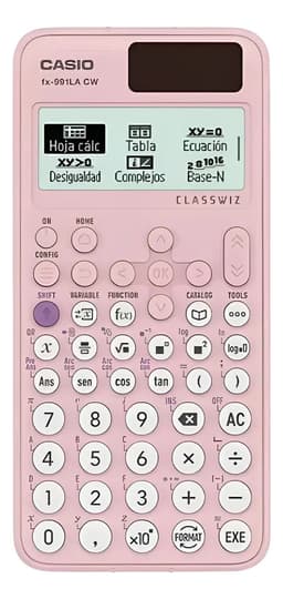Calculadora Cientifica Casio Fx-991lacw Classwiz Color Rosa Claro