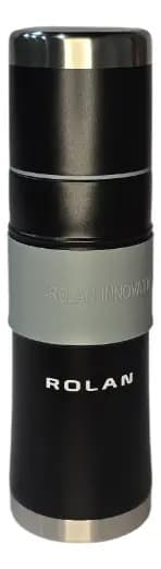 Termo Mate Listo Autocebante Acero Inoxidable 750ml Rolan Negro