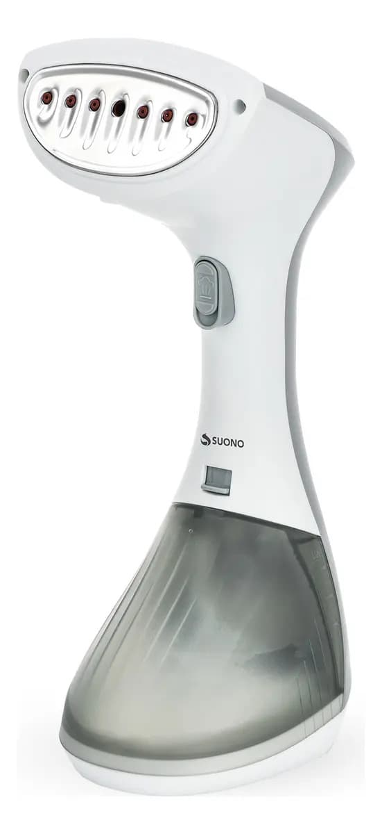 Vaporizador De Prendas Suono Plancha Vertical A Vapor Manual Color Blanco/Gris