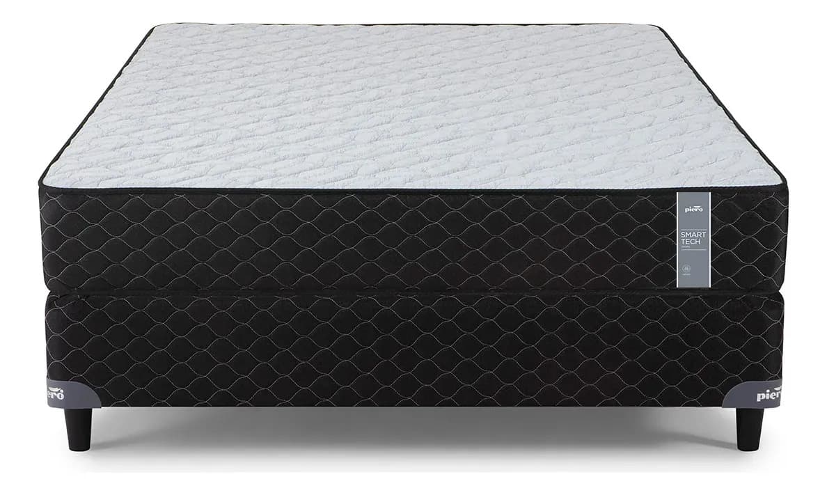 Sommier Piero Smart Tech Espuma 190x140 Color Blanco