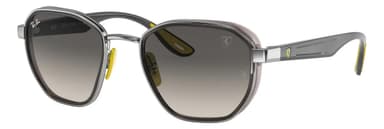 Lentes Ray Ban RB3674 Scuderia Ferrari Originales UV400 Unisex Polished Shiny Gunmetal y Lente Grey
