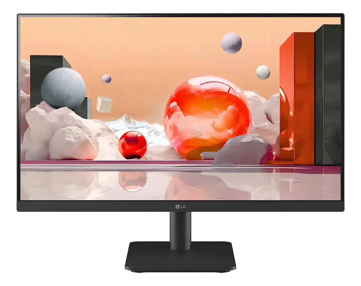 Monitor LG con pantalla de 24" 100Hz y resolución Full HD
