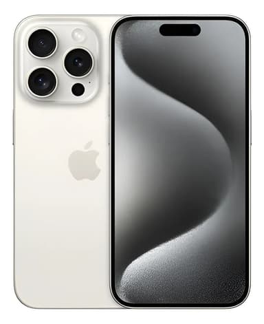 Apple iPhone 15 Pro (128 GB) - Titanio Blanco