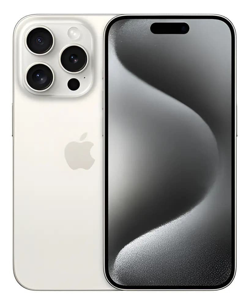 Apple iPhone 15 Pro (128 GB) - Titanio Blanco