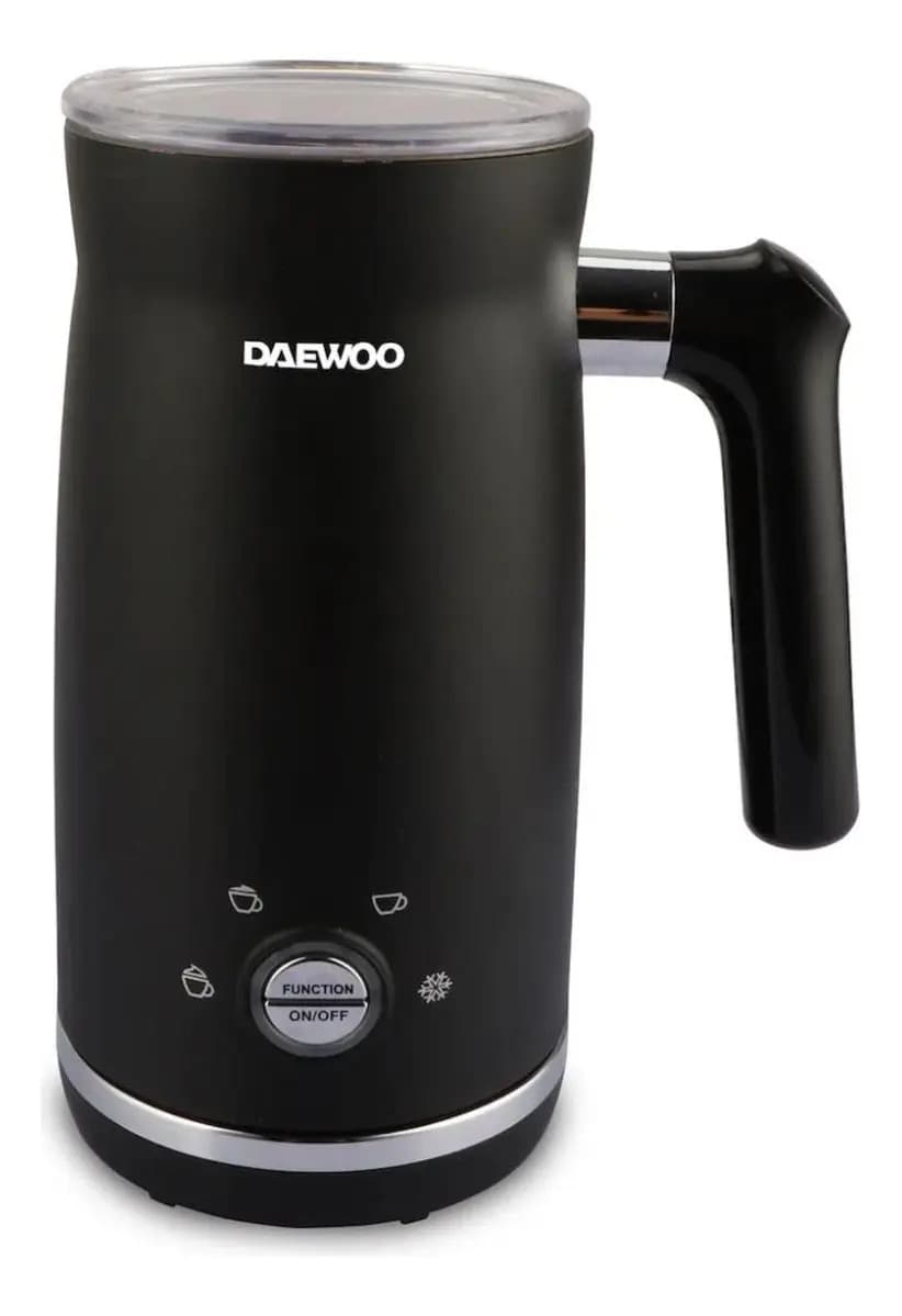 Espumador De Leche Daewoo Con Batidor 500w 300ml Negro