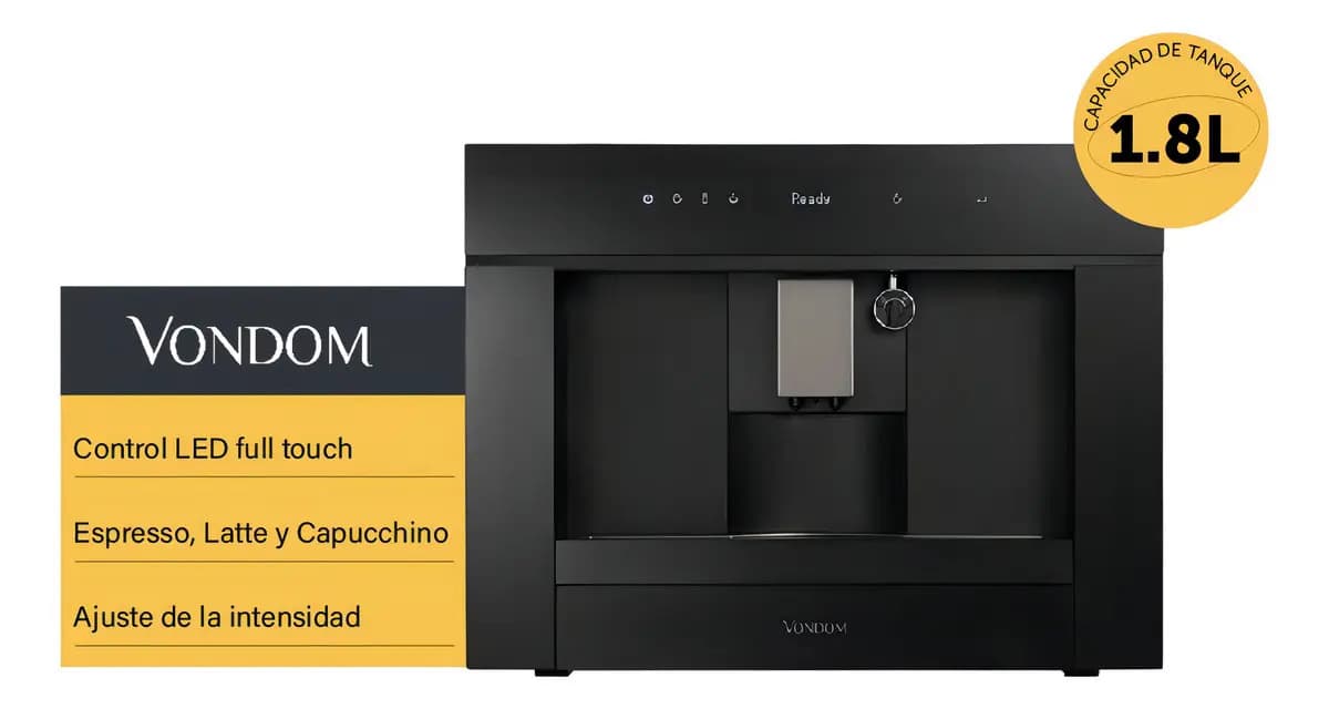 Cafetera Eléctrica Empotrable Vondom - 60 Cm