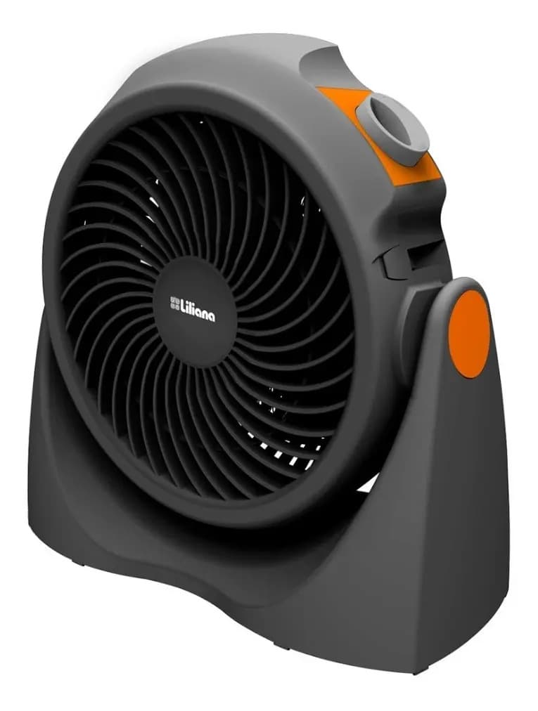 Caloventor De Piso- Pared Liliana Dualheaterc Fh600 Gris Oscuro