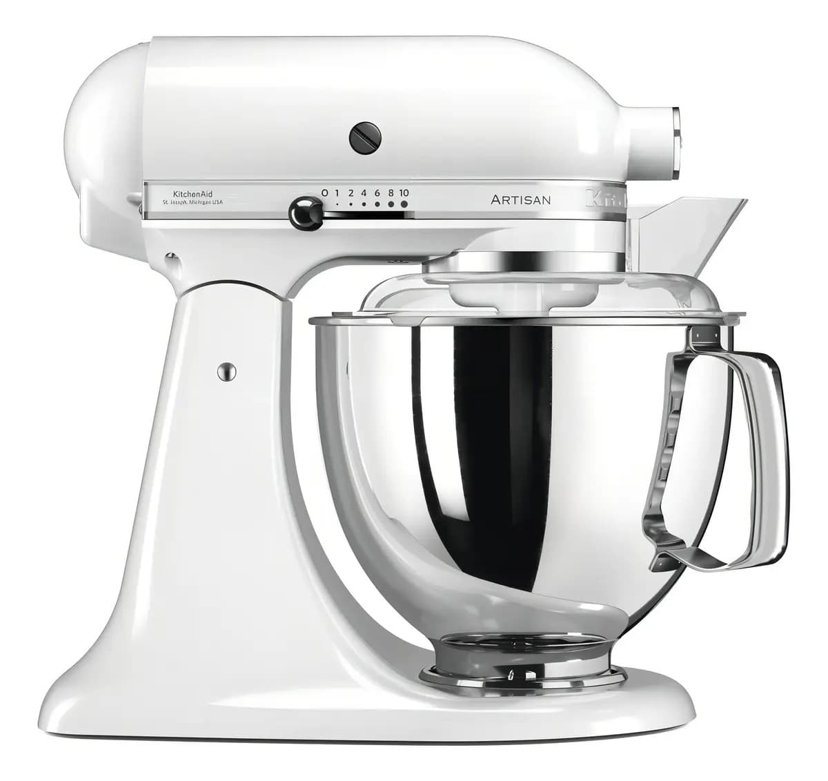 Batidora De Pie Kitchenaid Artisan Ksm150ps Color White Frecuencia 50 Hz X 60 Hz