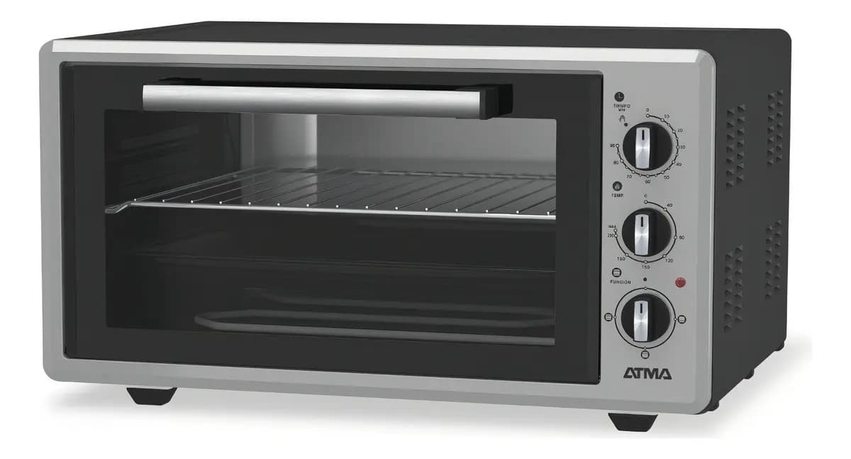 Horno Grill Eléctrico Atma Hgas4523pi 43l 1400w Plateado