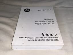 Manual De Usuario: Motorola. Modelos V220 - Motorola