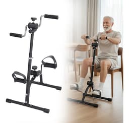 Bicicleta Fija Gadnic F-3050 Resistencia Ajustable Piernas Brazos Rehabilitación Cardio