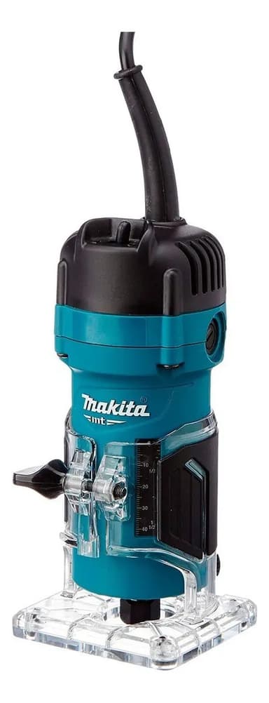 Fresadora Router Makita M3700b 530w Azul C/acesorios+ Fresa
