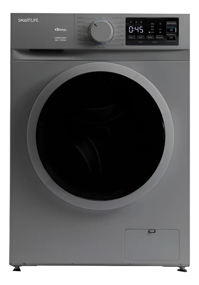 Lavarropas automático Smartlife Lavado inverter hasta 8kg color gris