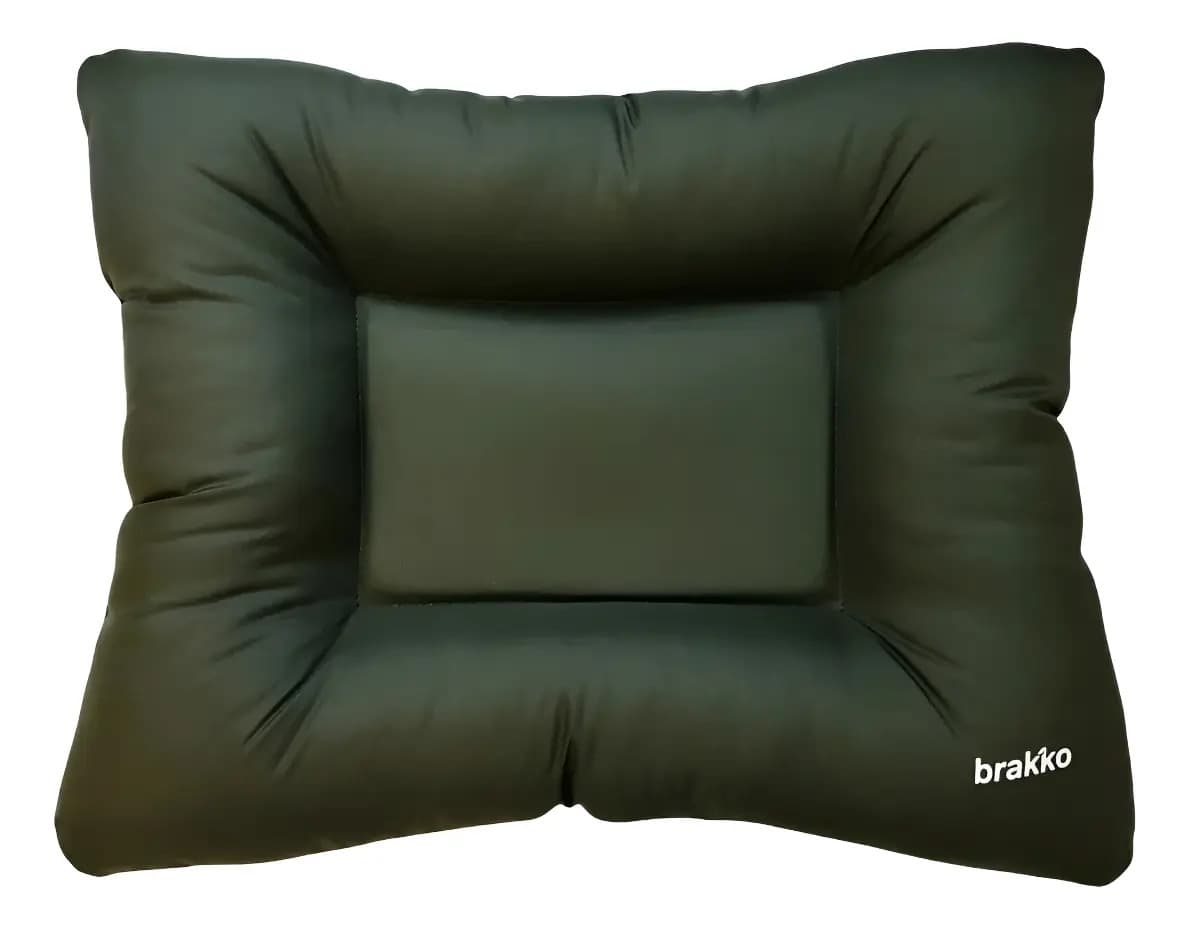 Colchoneta Perro Brakko Extreme Medium Color Verde Diseño Liso