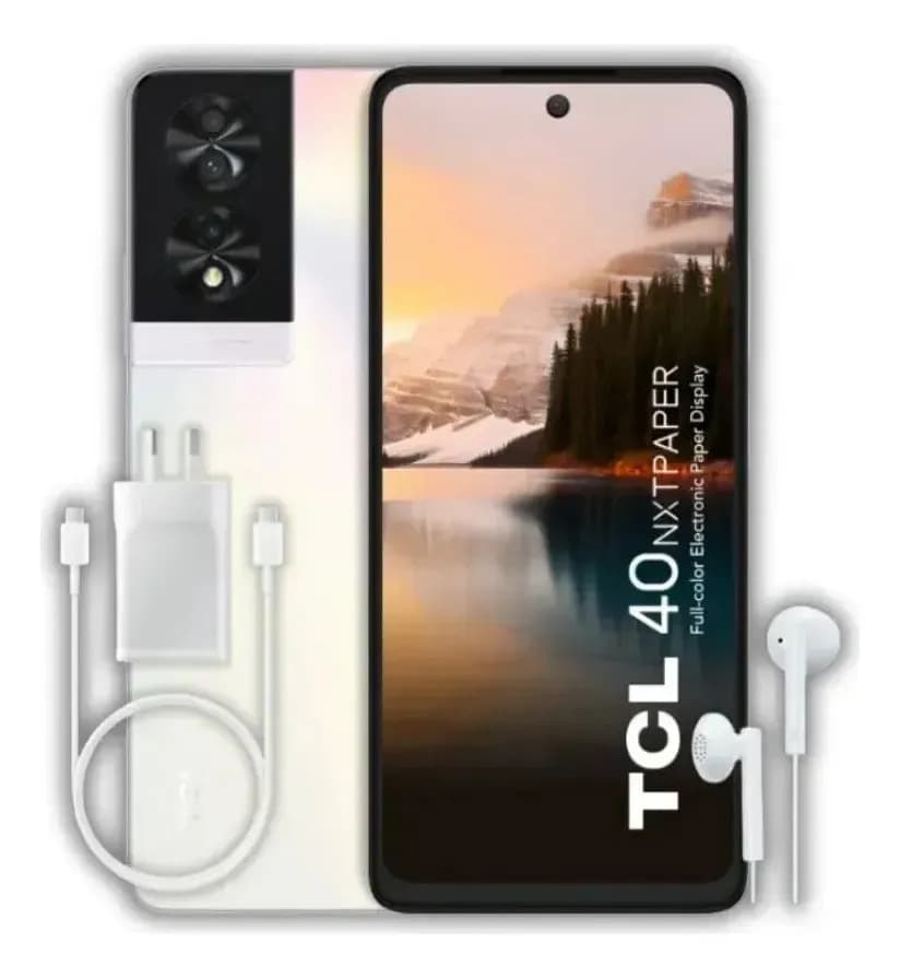 TCL40 Nxtpaper Dual SIM 256 GB blanco16 GB RAM