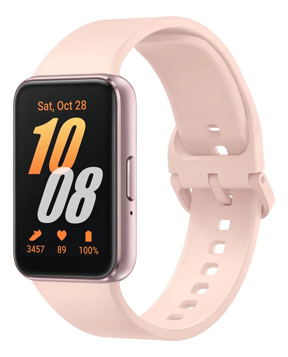 Samsung Galaxy Fit 3 Sport Rosa - Pantalla Táctil Amoled 1.6 , Bluetooth, Micrófono, 13 Días De Batería