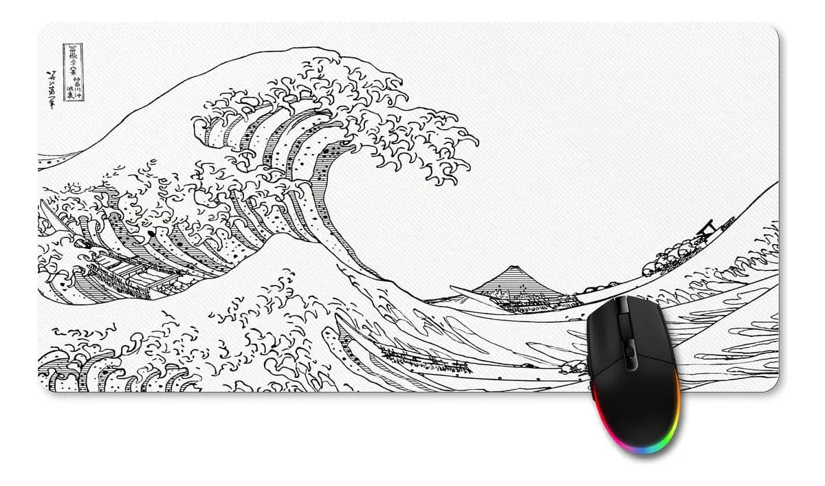 Mouse Pad Gamer Omaigat Shirowave L | 600x285x3mm